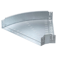 Bend for cable tray (solid wall) RBM 45 160 FT