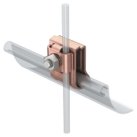 Gutter clamp for lightning protection RK-FIX CU