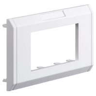 Frame 2-gang white S990-AR2 RW