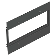 Abdeckplatte 3f Modul 45 in T12L T12L P17S 9011