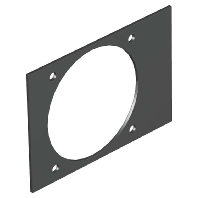 Cover plate for installation units T4B P5S 9011