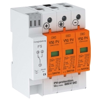 Combined arrester for power systems V50-B+C 3PHFS600