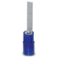 Flachstiftkabelschuh blau 1,5-2,5qmm C-BCSI 2,5/9x2,8