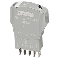 Gerteschutzschalter elektronisch CB E1 24DC/1A S-C P