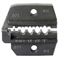 Square compression insert tool insert CRIMPFOX-1, 1886948