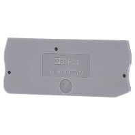 End/partition plate for terminal block D-ST 4-TWIN