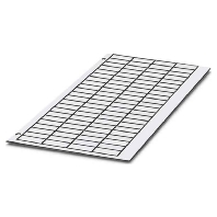Kunststoffschilderplatte selbstklebende Zweis GPE 60X30 WH