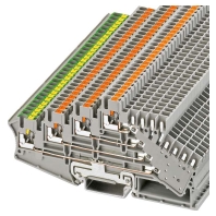 Mehrstock-Klemme 0,14-4qmm, grau PT 2,5-PE/3L/2P