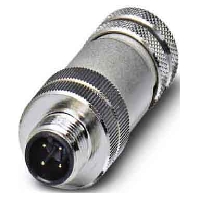 Sensor-Aktor-Stecker 4p.,M12-Stecker,ger. SACC-M12MS4CON-PG9SH