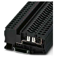 Sicherungsklemme schwarz ST 4-FSI/C-LED 24