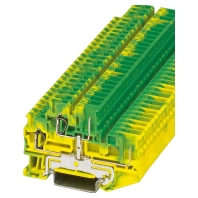 Ground terminal block 2-p 5,2mm STTB 2,5/2P-PE SO