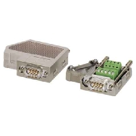 SUB-D-Busstecker 9-polig Stift SUBCON-PLUS M1
