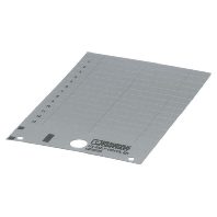 Kunststoffschild US-EMLP (35X15) SR