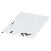Kunststoffschild US-EMLP (40X10)