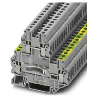 Ground terminal block 2-p 5,2mm UTTB 2,5-PE/L