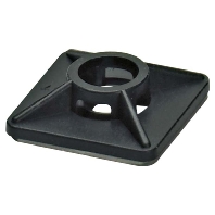 Kabelbindersockel WT-BASE LS HF 6 BK