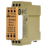 Safety relay 24V AC/DC EN954-1 Cat 4 PNOZ X1 774300