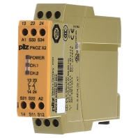 Safety relay 24V AC/DC EN954-1 Cat 4 PNOZ X2 774303