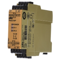 Safety relay 24V AC/DC EN954-1 Cat 4 PNOZ X2P 777303