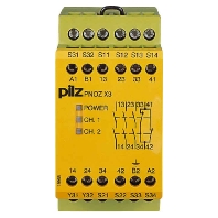 Safety relay 115V AC/DC EN954-1 Cat 4 PNOZ X3 774315