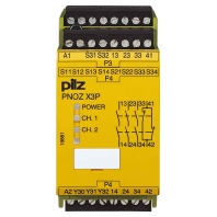 Not-Aus-Schaltger�t 24DC24AC 3n/o1n/c1so PNOZ X3P C 787310
