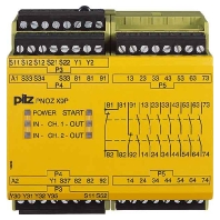 Safety relay DC EN954-1 Cat 4 PNOZ X9P 777607
