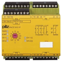 Safety relay 24...240V AC/DC PNOZ XV3.1P 777532