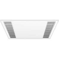 LED-Decken-Einbauleuchte Alu-Parabolraster UEX625/3000lm840ETvw