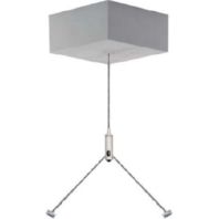 Seilpendel Trapez, Baldaching eckig, L=1,5m ZSPT2ZE 295 SI