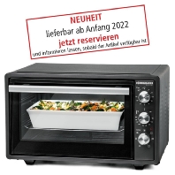 Kleinbackofen 37l 1650W Uml+Drehsp BG 1620 ant