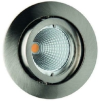 Recessed ceiling spotlights eisen gebrstet schwenkbar max. 50W