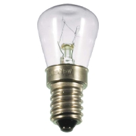 Birnenlampe 26x57mm E14 24V 15W 40102