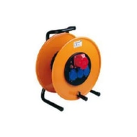 Stahlblech-Kabeltrommel m. Steckd. und Kabel HT 385C516MD350KS525