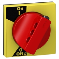 Handle for power circuit breaker red A9A27006