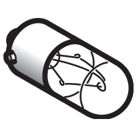 Indication/signal lamp 6V 200mA 1,2W DL1CB006