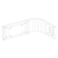 Elbow box for rail distributor KNA100DL4