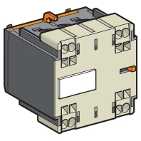 Auxiliary contact block 0 NO/2 NC LA1KN023