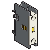 Auxiliary contact block 1 NO/0 NC LADN10