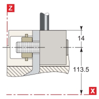 Rahmenklemme 250A VE3 LV429227