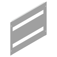 Frontplatte 1 Reihig 36M 150x800 NSYMUC158