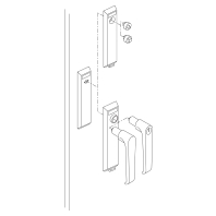 Double bit insert for lock system NSYSTDCSX