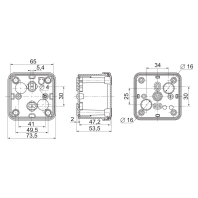 Industriegeh�use NSYTBS775