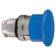 Mushroom-button actuator blue IP66 ZB4BC6
