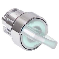 Short thumb-grip actuator white IP66 ZB4BK1213