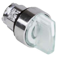 Short thumb-grip actuator white IP66 ZB4BK1313
