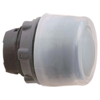 Push button actuator black IP66 ZB5AP2