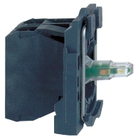 Hilfsschalterblock 2S m.LED-Mod. ws 24V ZB5AW0B13