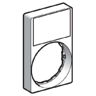 Text plate holder for control device ZBY6H102