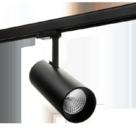 LED-Spot 3-phasig 3000K, schwarz 314479