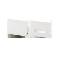 Accessory for light rope - End cap white, 391448